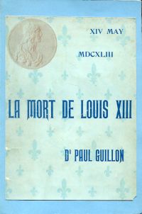 Guillon, La mort de Louis XIII. (Umschlag)