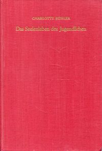 Bühler, Das Seelenleben des Jugendlichen. (Umschlag)