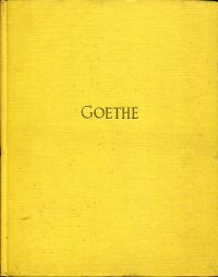Goldschmit-Jentner, Goethe. (Umschlag)