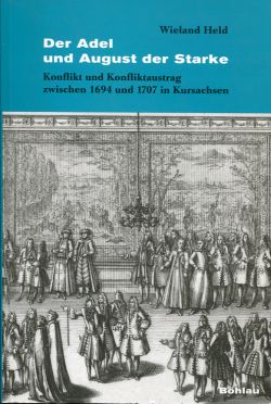 Held, Der Adel und August der Starke. (Einband)