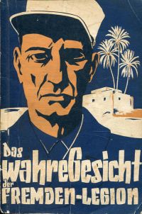 Hurter, Das  wahre Gesicht der Fremdenlegion. (Umschlag)