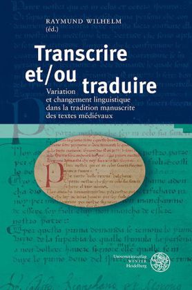 Transcrire et/ou traduire. (Umschlag)