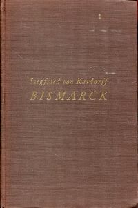Kardorff, Bismarck. (Umschlag)