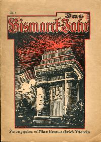 Lenz, Das Bismarck-Jahr, Heft 3, 4, 5/6, 10/11, 12, 13 (Umschlag)