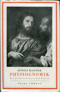 Kassner, Physiognomik. (Umschlag)