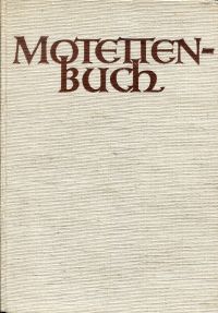 Holliger, Motettenbuch. (Umschlag)