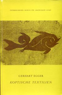 Egger, Koptische Textilien. (Umschlag)