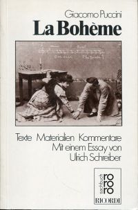 Csampai, Giacomo Puccini. La Bohème. (Umschlag)