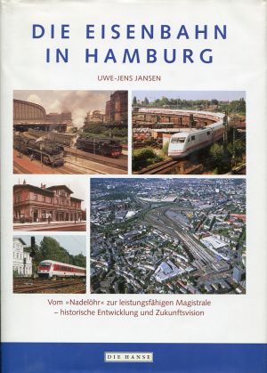 Jansen, Die Eisenbahn in Hamburg. (Einband)