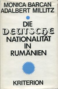 Barcan, Die deutsche Nationalität in Rumänien. (Umschlag)