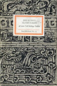 Anton, Die Kunst Altmexikos. (Umschlag)