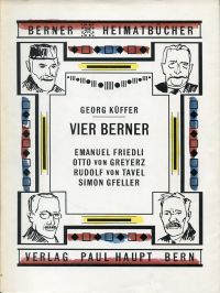Küffer, Vier Berner. (Umschlag)