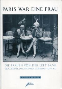 Weiss, Paris war eine Frau. (Umschlag)