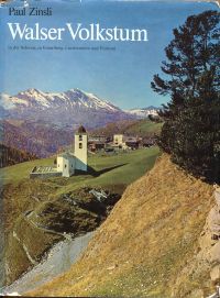 Zinsli, Walser Volkstum in der Schweiz, in Vorarlberg, Liechtenstein und Piemont (Umschlag)