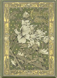Aicard, Feuillets glanés. (Umschlag)