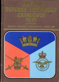 British defence equipment catalogue 1977, Vol. 1: (Umschlag)