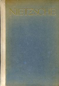 Nietzsche, Lieder des Prinzen Vogelfrei. (Umschlag)