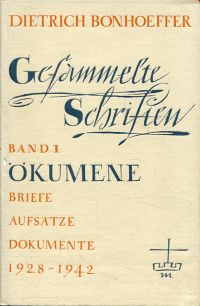 Bonhoeffer, Ökumene. (Umschlag)