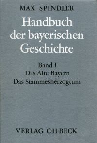 Spindler, Das alte Bayern. (Umschlag)