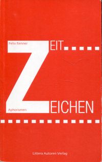 Renner, Zeit-Zeichen. (Umschlag)