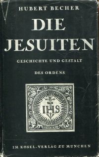 Becher, Die Jesuiten. (Umschlag)