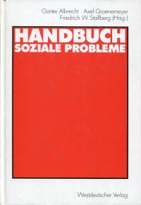 Albrecht, Handbuch soziale Probleme. (Umschlag)