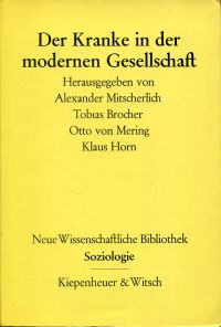 Mitscherlich, Der Kranke in der modernen Gesellschaft. (Umschlag)
