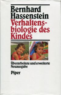 Hassenstein, Verhaltensbiologie des Kindes. (Umschlag)