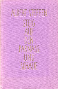 Steffen, Steig auf den Parnass und schaue. (Umschlag)