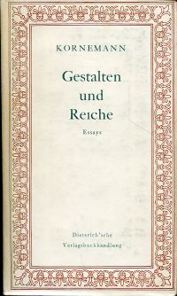 Kornemann, Gestalten und Reiche. (Schutzumschlag)