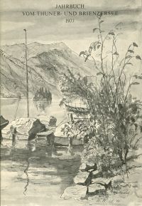Jahrbuch vom Thuner- und Brienzersee 1977. (Umschlag)