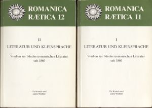 Riatsch, Literatur und Kleinsprache. (Umschlag)