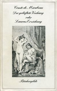 Mirabeau, Der gelüftete Vorhang oder Lauras Erziehung. (Umschlag)