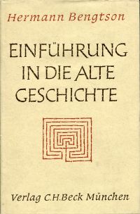 Bengtson, Einführung in die alte Geschichte. (Umschlag)