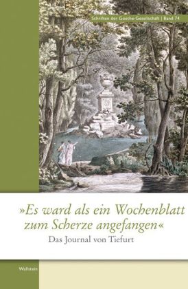 Heinz, "Es ward als ein Wochenblatt zum Scherze angefangen". (Einband)