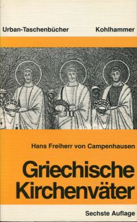 Campenhausen, Griechische Kirchenväter. (Umschlag)