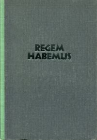 Smidt, Regem habemus. (Umschlag)