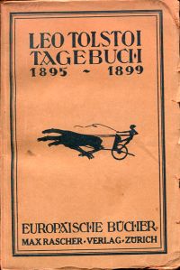 Tolstoj, Tagebuch 1895-1899. (Umschlag)