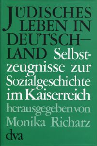 Richarz, Jüdisches Leben in Deutschland, Band 2: (Umschlag)