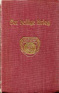 Hebbel, Der heilige Krieg. (Umschlag)