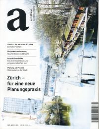 Zürich - für eine neue Planungspraxis. (Umschlag)