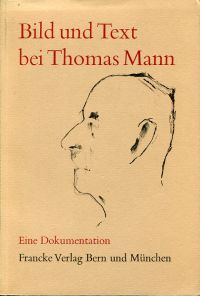 Wysling, Bild und Text bei Thomas Mann. (Umschlag)