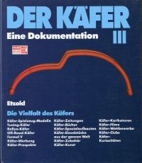 Etzold, Der Käfer. Eine Dokumentation, Band 3: (Umschlag)