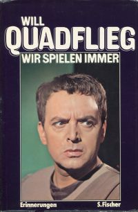 Quadflieg, Wir spielen immer. (Umschlag)