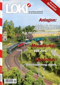 LOKI. Das Schweizer Magazin für Eisenbahn- und Modellbahnfreunde, 5 (2002) (Umschlag)