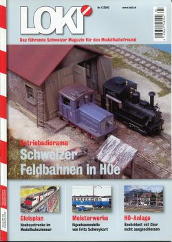 LOKI. Das Schweizer Magazin für Eisenbahn- und Modellbahnfreunde, 1 (2005) (Umschlag)