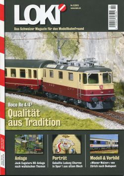 LOKI. Das Schweizer Magazin für Eisenbahn- und Modellbahnfreunde, 2 (2013) (Umschlag)