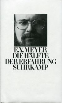 Meyer, Die  Hälfte der Erfahrung. (Umschlag)
