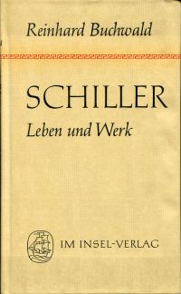 Buchwald, Schiller. (Umschlag)