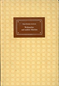 Andersen, Weihnachts- und andere Märchen. (Umschlag)